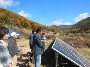 9.塩見さんの講演会の現地見学会１１月３日3